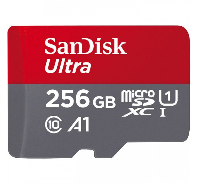 Карта пам/'яті SanDisk 256GB microSDXC class 10 UHS-I Ultra (SDSQUAC-256G-GN6MA)