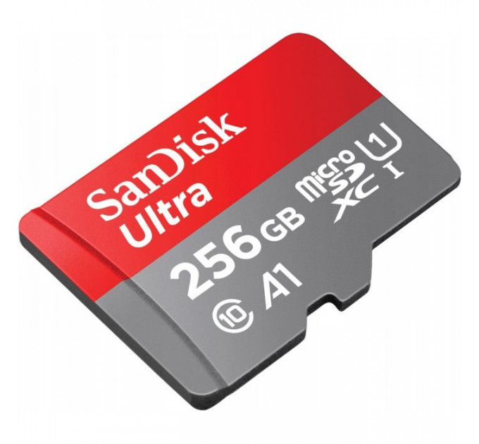 Карта пам/'яті SanDisk 256GB microSDXC class 10 UHS-I Ultra (SDSQUAC-256G-GN6MA)