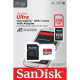 Карта пам/'яті SanDisk 256GB microSDXC class 10 UHS-I Ultra (SDSQUAC-256G-GN6MA)