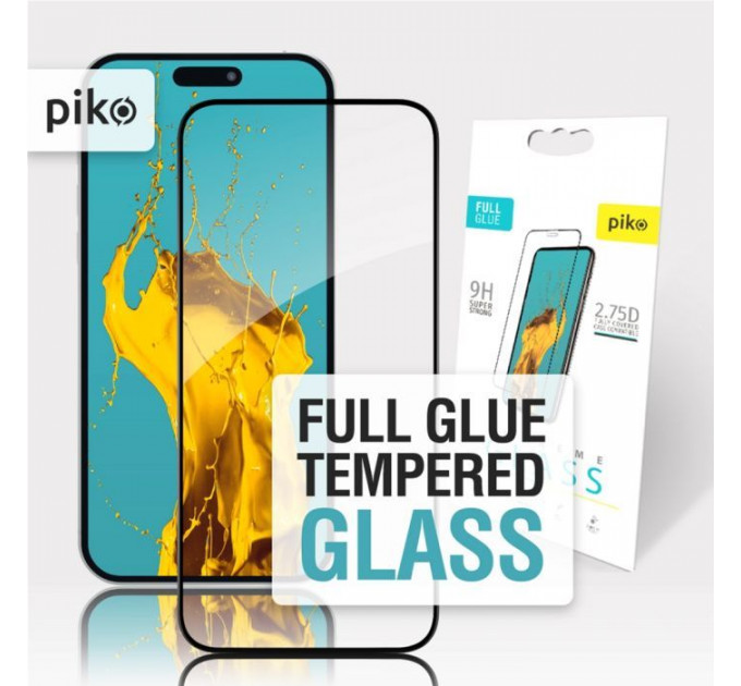 Скло захисне Piko Full Glue Apple iPhone 15 (1283126575273)