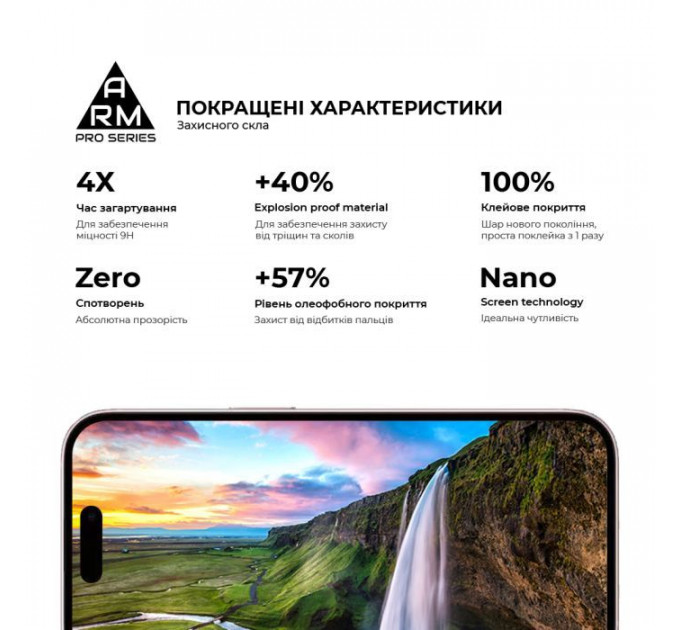 Скло захисне Armorstandart Pro Apple iPhone 15 (ARM71483)
