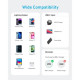 Дата кабель USB 2.0 AM to Lightning 0.9m White Anker (A81B5H21\/A81B5G21)