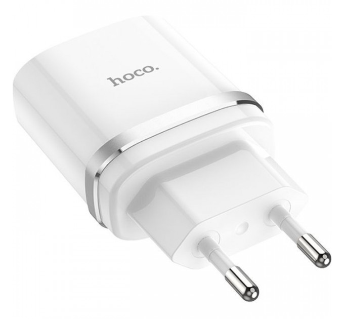 Зарядний пристрій HOCO C12Q Smart QC3.0 charger White (6931474716262)