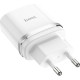 Зарядний пристрій HOCO C12Q Smart QC3.0 charger White (6931474716262)