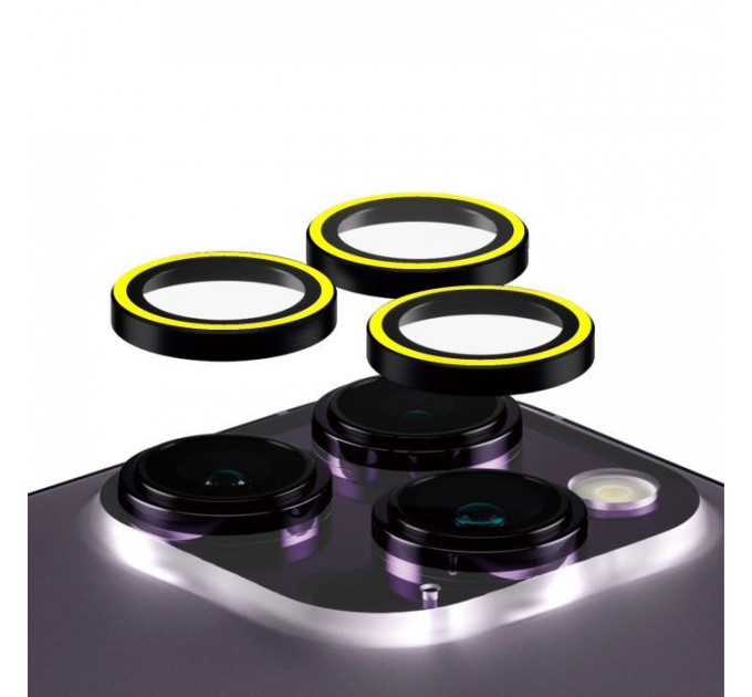 Стекло защитное Armorstandart для Camera AR iPhone 14 Pro \/ 14 Pro Max Yellow (ARM76146)