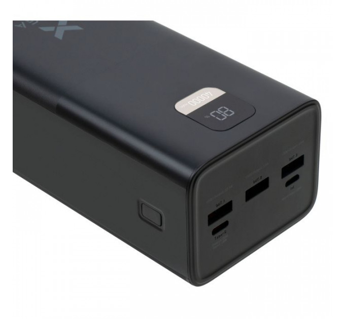 Батарея универсальная Vinga 40000 mAh 22.5W Display Black (VPBB4022)