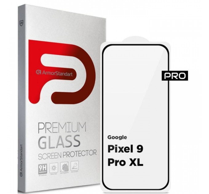 Скло захисне Armorstandart Pro Google Pixel 9 Pro XL Black (ARM79889)