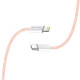 Дата кабель USB-C to Lightning 1.0m 27W pink ColorWay (CW-CBPDCL061-P)