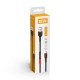 Дата кабель USB 2.0 AM to Lightning 1.0m 2.4А black ColorWay (CW-CBUL064-BK)