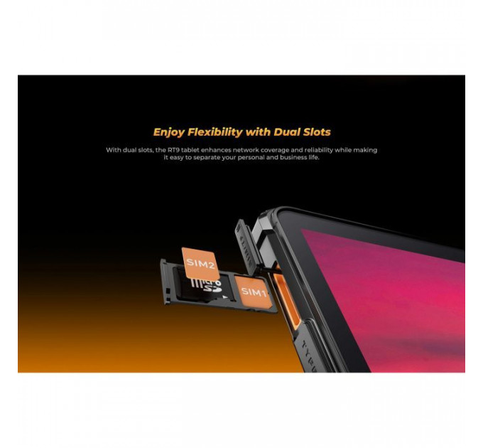 Планшет OUKITEL RT9 10.1" 6/256GB LTE Black (6931940766845)