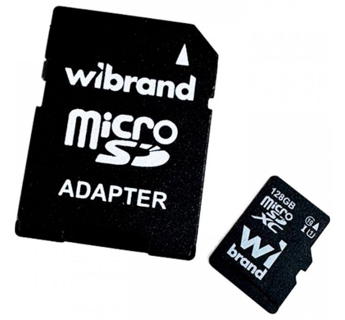 Карта памяти Wibrand 128GB microSD class 10 (WICDHU1\/128GB-A) Карта памяти Wibrand 128GB microSD class 10 (WICDHU1\/128GB-A)