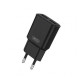 Зарядний пристрій XO L92C (2USB\/2.4A) + USB - Lightning Чорний (XO-L92C-L)