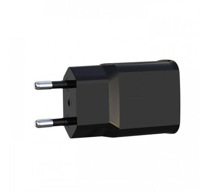 Зарядний пристрій XO L92C (2USB\/2.4A) + USB - Lightning Чорний (XO-L92C-L)