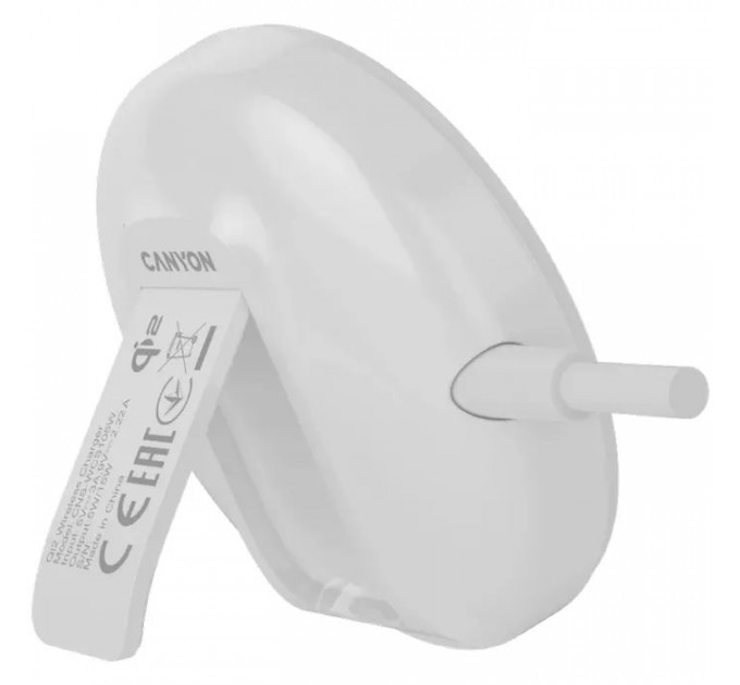 Зарядное устройство Canyon Wireless Charger WS-105 15W Qi2 White (CNS-WCS105W)