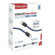 Дата кабеля USB-C to USB-C 1.2m Promate (ecoline-cc120.navy)