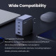 Зарядное устройство для Ugreen 4xUSB 100W (3xUSB-C+USB-A) Gan Nexode Fast Charger Grey X565 (35043)