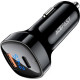 Зарядний пристрій Acefast 2xUSB 66W (USB-C + USB-A) B4 with digital display (6974316280392)
