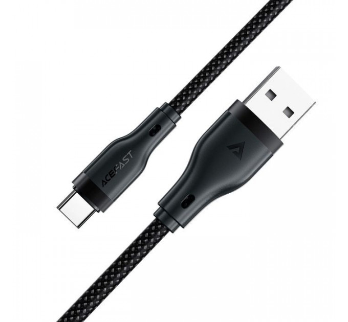 Дата кабель USB 2.0 AM to USB-C 1.2m 3.0A Acefast (6974316282693)