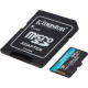 Карта памяти Kingston 64GB microSDXC сlass 10 UHS-I U3 V30 A2 Canvas Go Plus G4 (SDCG4\/64GB)
