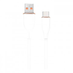 Дата кабель USB 2.0 AM to USB-C 1.5m 2.1A Cablexpert (CC-USB2S-AMCM-1.5M-W)