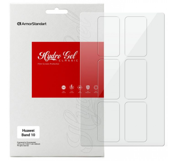 Пленка защитная Armorstandart Huawei Band 10 6 pcs (ARM84395)