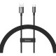 Дата кабель USB 2.0 AM to USB-C 1.0m Superior Fast Charging 60W black Baseus (CAYS000901)