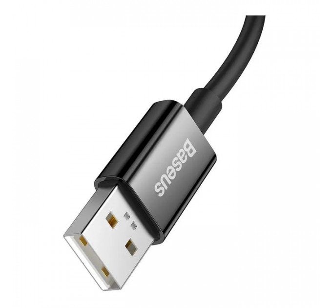 Дата кабель USB 2.0 AM to USB-C 1.0m Superior Fast Charging 60W black Baseus (CAYS000901)