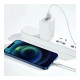 Дата кабель USB 2.0 AM to Lightning 2.0m Superior Fast Charging 2.4A white Baseus (CALYS-C02)