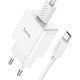 Зарядний пристрій HOCO C106A Leisure USB + cable USB to USB-C 10.5W White (6931474783912)