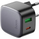 Зарядний пристрій HOCO CS32A Rise 1xUSB-C PD20W + 1xUSB QC3.0 Black (6942007617451)