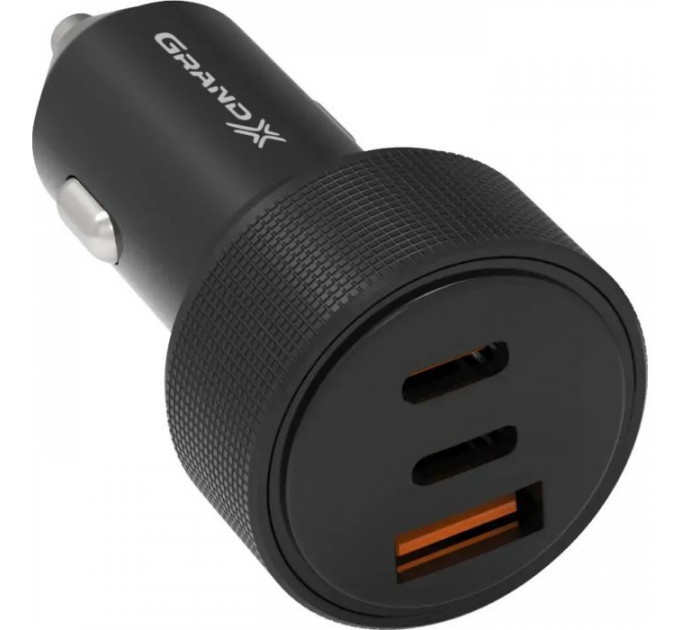 Зарядний пристрій Grand-X CH-39B 50W 1xUSB + 2xUSB-C PD + QC3.0 AFC FCP SCP VOOC Black (CH-39B) Зарядний пристрій Grand-X CH-39B 50W 1xUSB + 2xUSB-C PD + QC3.0 AFC FCP SCP VOOC Black (CH-39B)