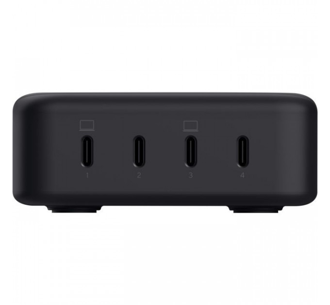 Зарядний пристрій Trust Maxo 4xUSB-C PD240W GaN Black (25413_TRUST)