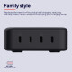 Зарядний пристрій Trust Maxo 4xUSB-C PD240W GaN Black (25413_TRUST)