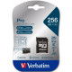 Карта памяти Verbatim 256GB microSDXC class 10 UHS-III PRO (47045)