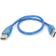 Дата кабель USB 2.0 AM\/AM 0.5m blue Ritar (YT-AM\/AM-0.5TBL)