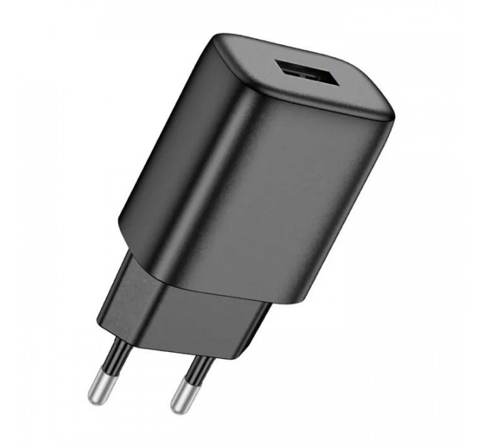 Зарядний пристрій HOCO C134A USB 2.4A black (6942007621298)