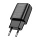 Зарядний пристрій HOCO C134A USB 2.4A black (6942007621298)
