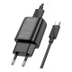 Зарядний пристрій HOCO C134A USB + cable USB to USB-C 2.4A black (6942007621359)