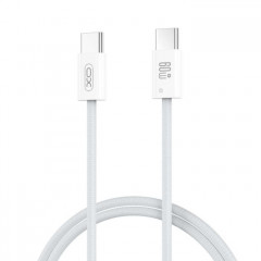 Дата кабель USB-C to USB-C 1.0m 60W white XO (CB-Q73CC)