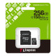 Карта пам/'яті Kingston 256GB microSDXC class 10 UHS-I V10 A1 Canvas Select Plus (SDCS3\/256GB)