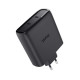 Зарядний пристрій Trust 2xUSB-C 100W GaN PD\/PPS black (25527_TRUST)