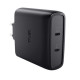 Зарядний пристрій Trust 2xUSB-C 100W GaN PD\/PPS black (25527_TRUST)