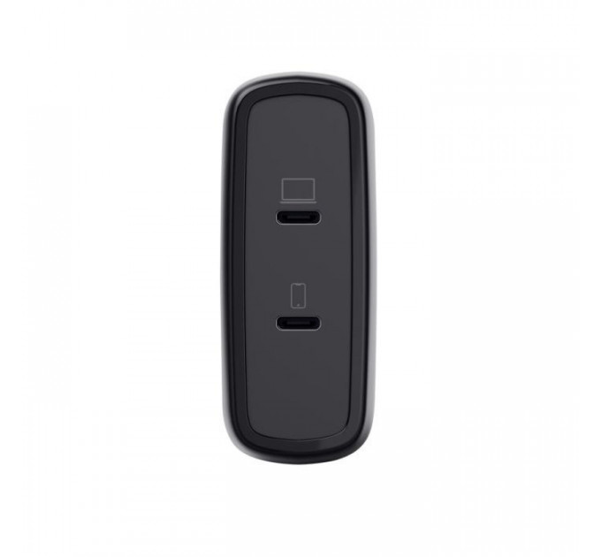 Зарядний пристрій Trust 2xUSB-C 100W GaN PD\/PPS black (25527_TRUST)