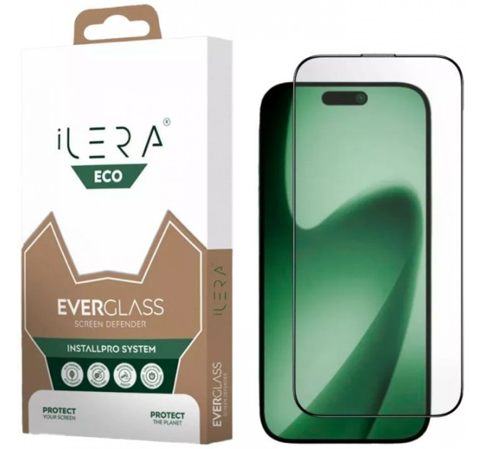 Скло захисне iLera EverGlass iPhone 17 Pro (ILEC14)
