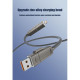 Дата кабель USB 2.0 AM to USB-C + USB 2.0 AM to Lightning 1.0m 60W gray XO (NB275_4-in-1_Gray)