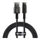 Дата кабель USB 2.0 AM to USB-C 1.0m 100W black Baseus (CAWJ000001)