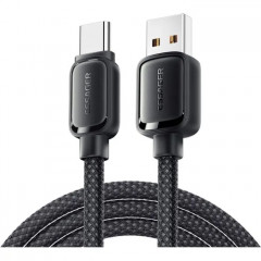 Дата кабель USB 2.0 AM to USB-C 1.0m 7A black Essager (EXCT-TD01-P)