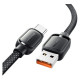 Дата кабель USB 2.0 AM to USB-C 1.0m 7A black Essager (EXCT-TD01-P)