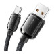 Дата кабель USB 2.0 AM to USB-C 1.0m 7A black Essager (EXCT-TD01-P)