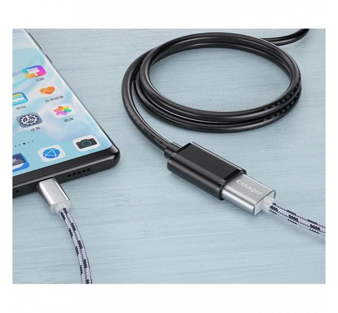 Дата кабель USB 3.0 AM\/AF 2.0m Essager (EXCAM-YTC01)